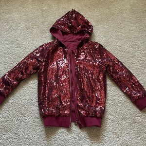 Child’s sequin hoodie
